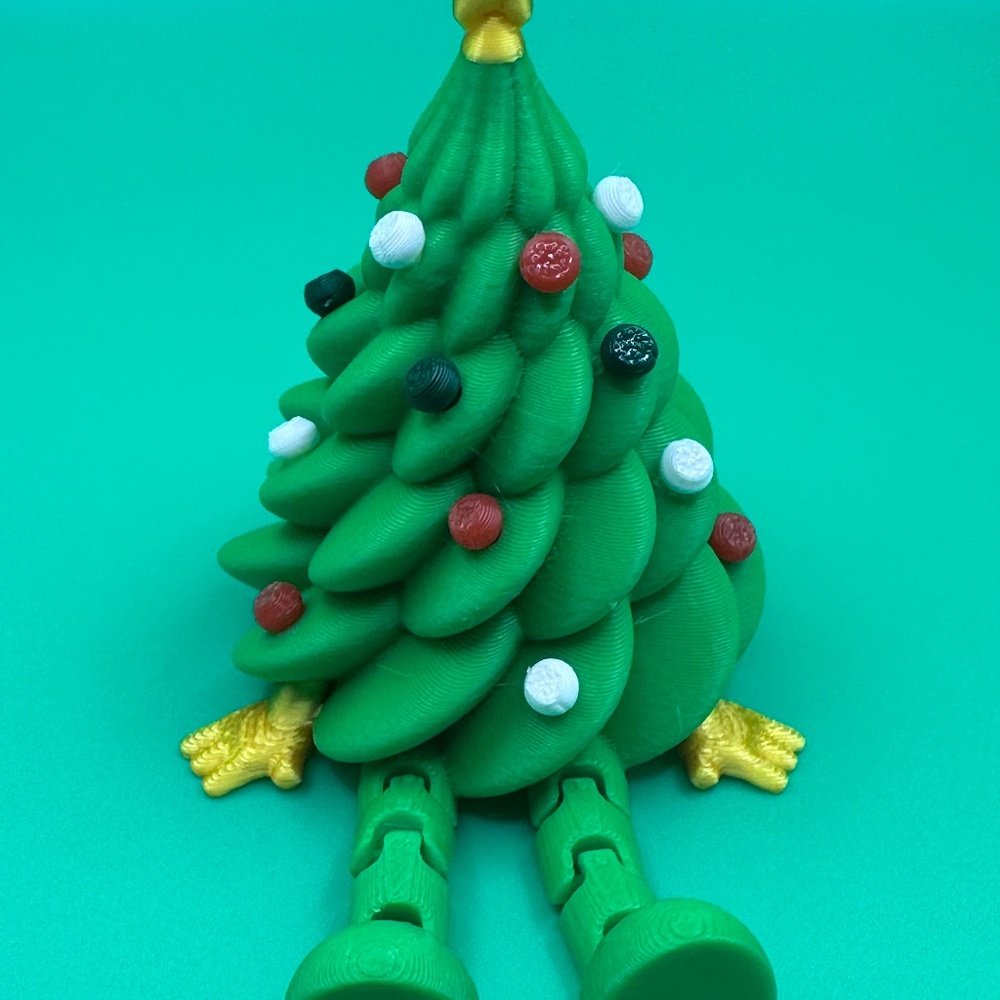 Christmas Tree Soldier Ornament 3d printed